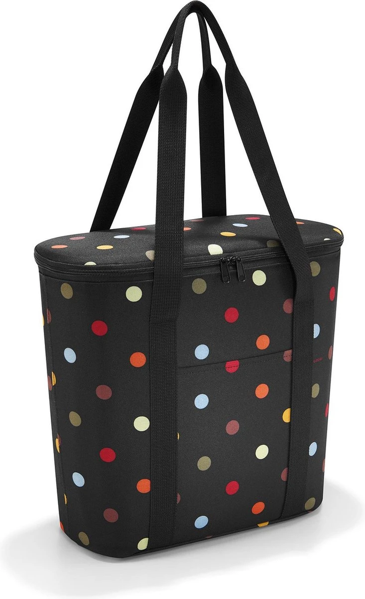 Reisenthel Thermoshopper Koeltas - 15L - Dots Zwart Reisenthel Thermoshopper Koeltas - 15L - Dots Zwart -Bo-Camp Verkoop