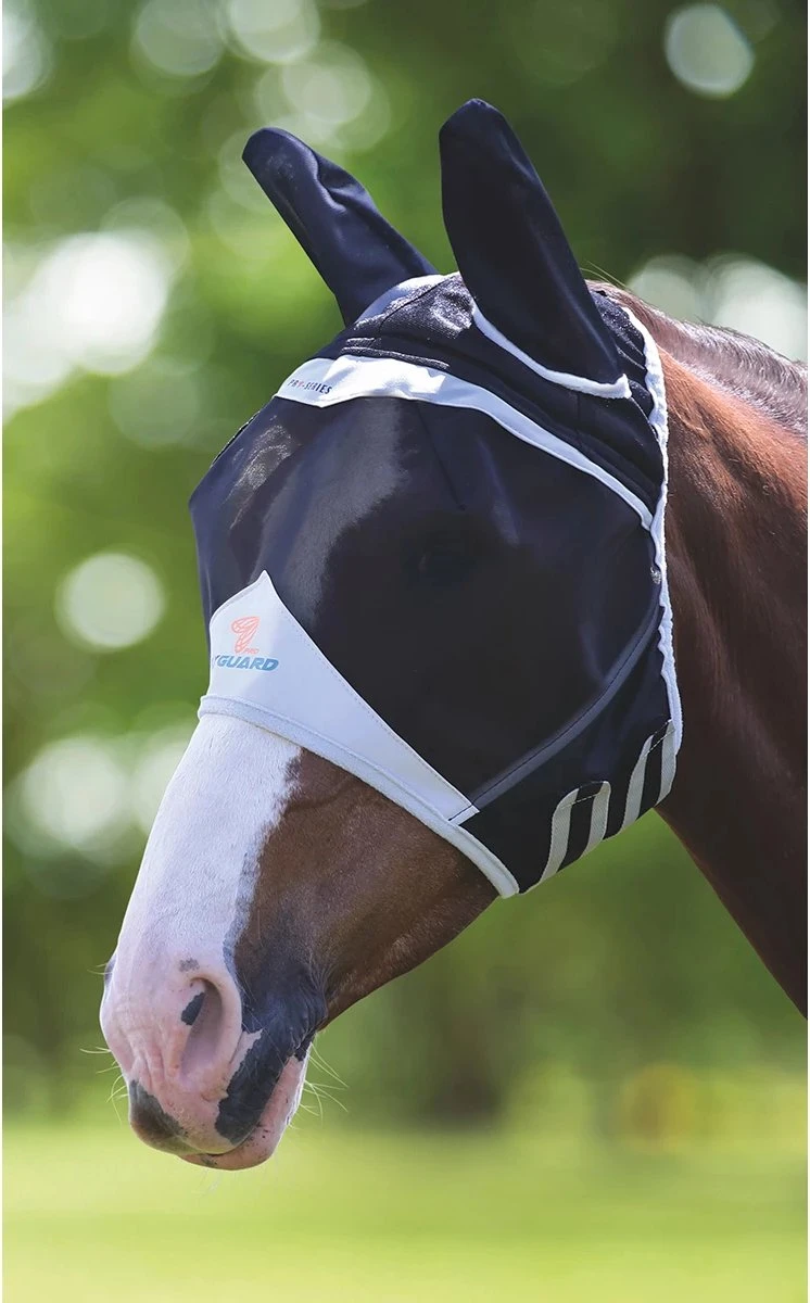 Shires Vliegenmasker Ears - Zwart - pony Shires Vliegenmasker Ears - Zwart - Pony -Bo-Camp Verkoop 746x1200 1