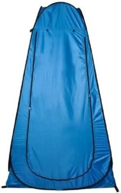 Merkloos 4 In 1 Pop-up Douchetent Voor Omkleden, Douchen, Toilet En Opslag - 1 Persoons Tent - Camping Douche En Omkleedtent - Inclusief Haringen En Draagtas - 190 X 110 X 110 Cm Blauw -Bo-Camp Verkoop 750x1200 2