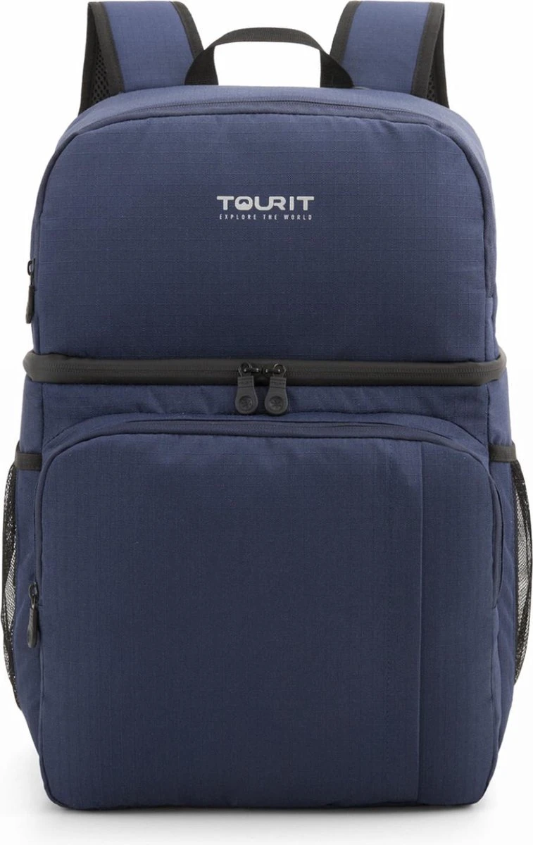 Koeltas Rugzak (28L) - 16 Blikjes - Lunchtas voor Dames en Heren - Picknicktas - Blauw Koeltas Rugzak (28L) - 16 Blikjes - Lunchtas Voor Dames En Heren - Picknicktas - Blauw -Bo-Camp Verkoop 757x1200 1