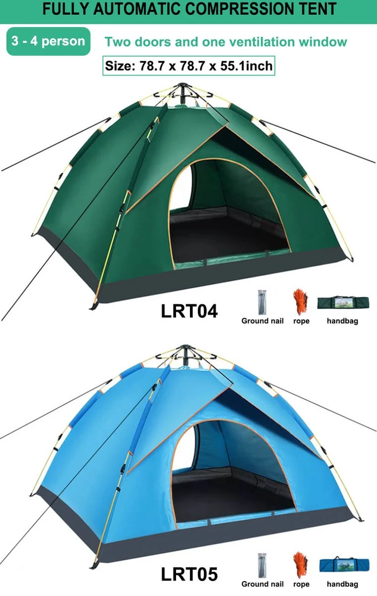 Fish Life Waterdichte Tent - Lichtgewicht Tent - Tent voor 2-4 personen - 200*200*140 cm - Outdoor Camping Tent - Licht blauw Fish Life Waterdichte Tent - Lichtgewicht Tent - Tent Voor 2-4 Personen - 200*200*140 Cm - Outdoor Camping Tent - Licht Blauw -Bo-Camp Verkoop 758x1200 3