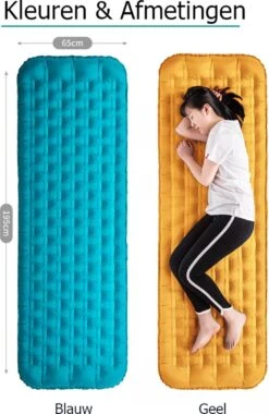 Naturehike® 3D Luchtmatras Premium - Comfortabel R-waarde 2.0 - Extra Dikke Slaapmat - Luchtbed Kamperen - Opblaasbaar Matras - Lichtgewicht - Outdoor - Camping -Bo-Camp Verkoop 780x1200 4