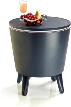 Keter Coolbar Partytafel – 49,5x49,5x57cm - Antraciet -Bo-Camp Verkoop 792x1200 2