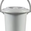 Curver Toiletemmer 10L Licht Grijs