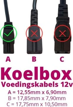 Merkloos Koelboxkabel 12V Voedingskabel Koelbox - 2 Meter 2 Merkloos Koelboxkabel 12V Voedingskabel Koelbox - 2 Meter -Bo-Camp Verkoop 819x1200 2