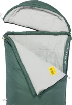 NOMAD® Triple-S Premium Plus Slaapzak (Links) | 220x80cm Groen | Lichtgewicht & Kwalitatief | Slaapzak | Incl Hoes -Bo-Camp Verkoop 828x1200 2