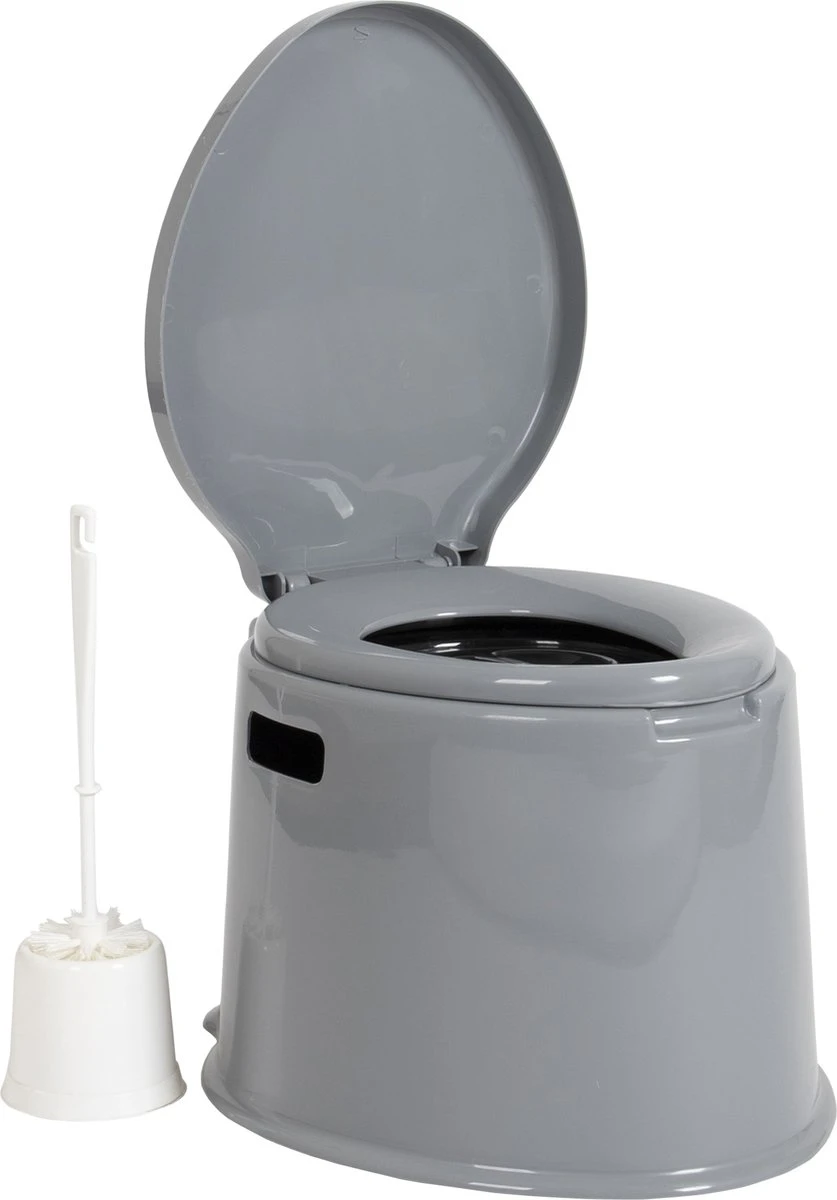 Bo-Camp Draagbaar Camping Toilet - 7 Liter - Grijs Bo-Camp Draagbaar Camping Toilet - 7 Liter - Grijs -Bo-Camp Verkoop 837x1200 1