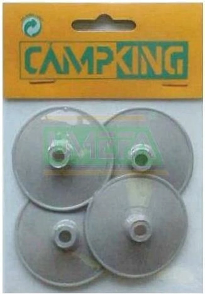 Campking Regenkapje 50 mm kunststof zak 4 stuks Campking Regenkapje 50 Mm Kunststof Zak 4 Stuks -Bo-Camp Verkoop