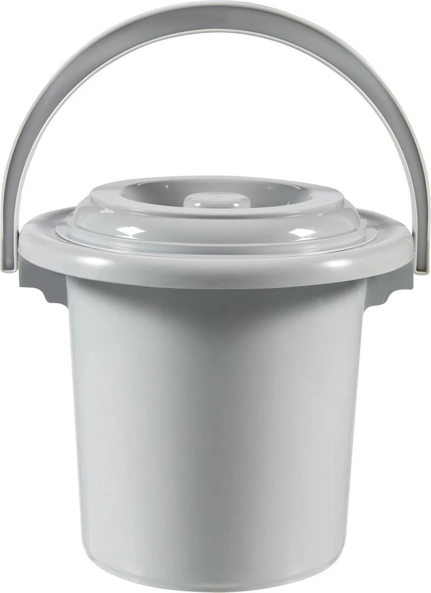 Curver Camping Toiletemmer - met Deksel - 5 l - Ø 23,5 cm - Lichtgrijs Curver Camping Toiletemmer - Met Deksel - 5 L - Ø 23,5 Cm - Lichtgrijs -Bo-Camp Verkoop 874x1200 2
