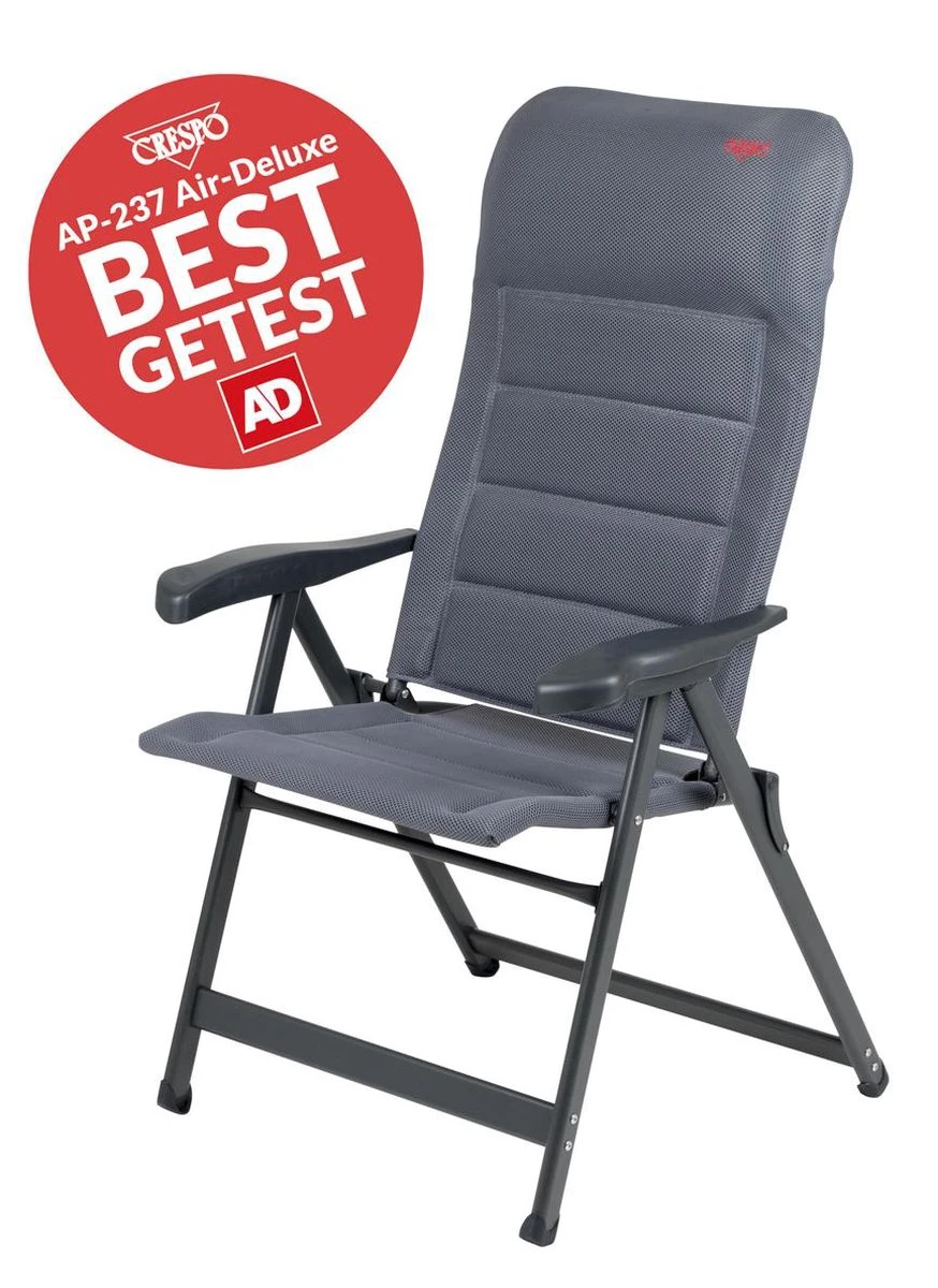 Crespo Standenstoel - AP-237 Air-Deluxe - Grijs (86) Crespo Standenstoel - AP-237 Air-Deluxe - Grijs (86) -Bo-Camp Verkoop