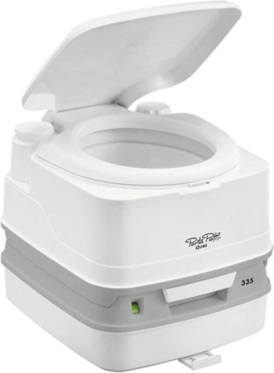 Thetford Qube 335 Porta Potti - Met Hold Down Kit - Wit Thetford Qube 335 Porta Potti - Met Hold Down Kit - Wit -Bo-Camp Verkoop