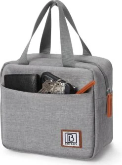 Brisby 4 Laags Geïsoleerde Koeltas - Lunchtas 4 Liter - Lichtgrijs -Bo-Camp Verkoop 886x1200 3