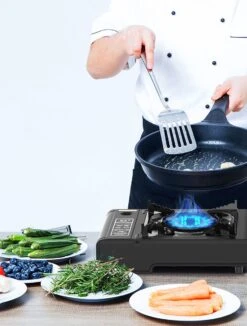 Camping Kooktoestel - Draagbaar Gasfornuis - Incl. 8x Gasflessen En Koffer -Bo-Camp Verkoop 908x1200 1