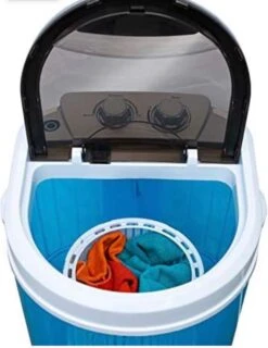 Mini-lader, Wasmachine, Met Centrifuge, Campingwasmachine Tot 3 Kg, Klein En Handig Met Draaggreep [Energieklasse B] -Bo-Camp Verkoop 926x1200 4