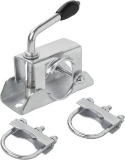 PROPLUS Pro Plus Klem Voor Neuswielen Of Steunpoten Ø 48 Mm - Met U-Beugel 60/70 Mm - 2 Stuks