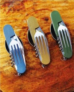 Merkloos Bestek - All -In-One Vork / Lepel / Mes / Flesopener/ Tirbuson - Blauw -Bo-Camp Verkoop 961x1200 3