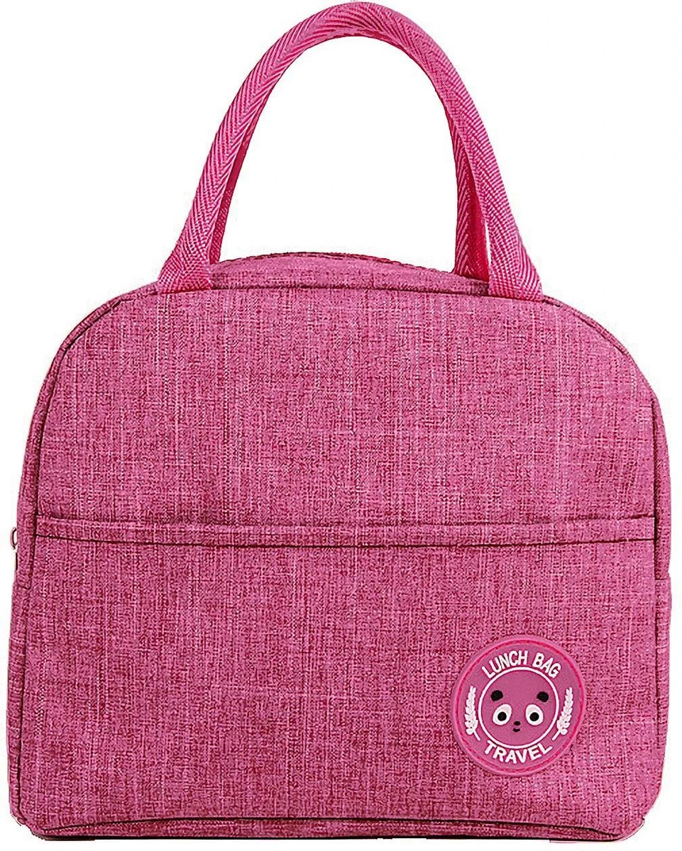 Koeltas - Lunchtas - Volwassenen en kinderen - Compact & Handig: Zomer - Picknick -School - Lunch - Werk - Klassiek Roze Koeltas - Lunchtas - Volwassenen En Kinderen - Compact & Handig: Zomer - Picknick -School - Lunch - Werk - Klassiek Roze -Bo-Camp Verkoop 961x1200 5