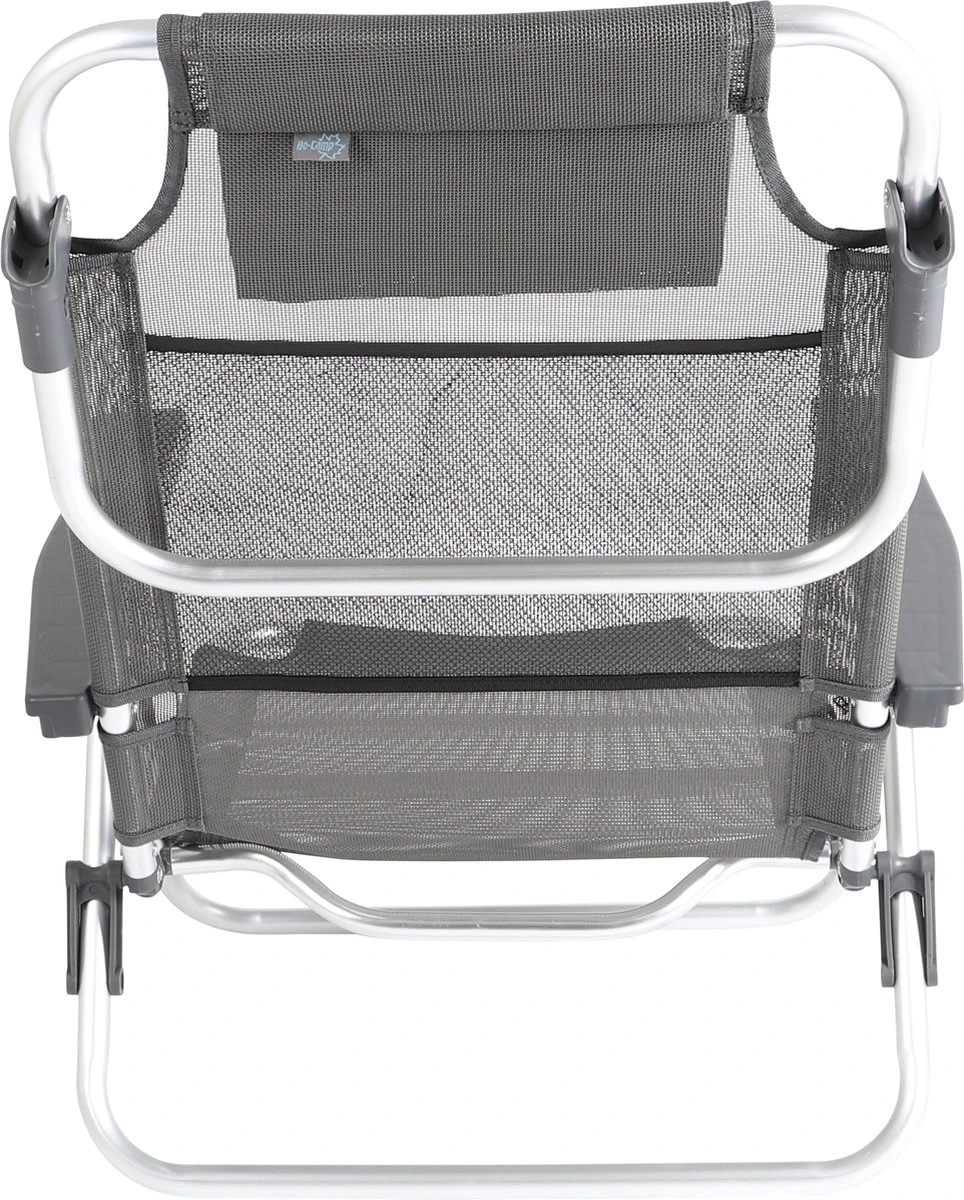 Bo-Camp Beach chair - Monaco - Aluminium - Grijs Bo-Camp Beach Chair - Monaco - Aluminium - Grijs -Bo-Camp Verkoop 964x1200 1