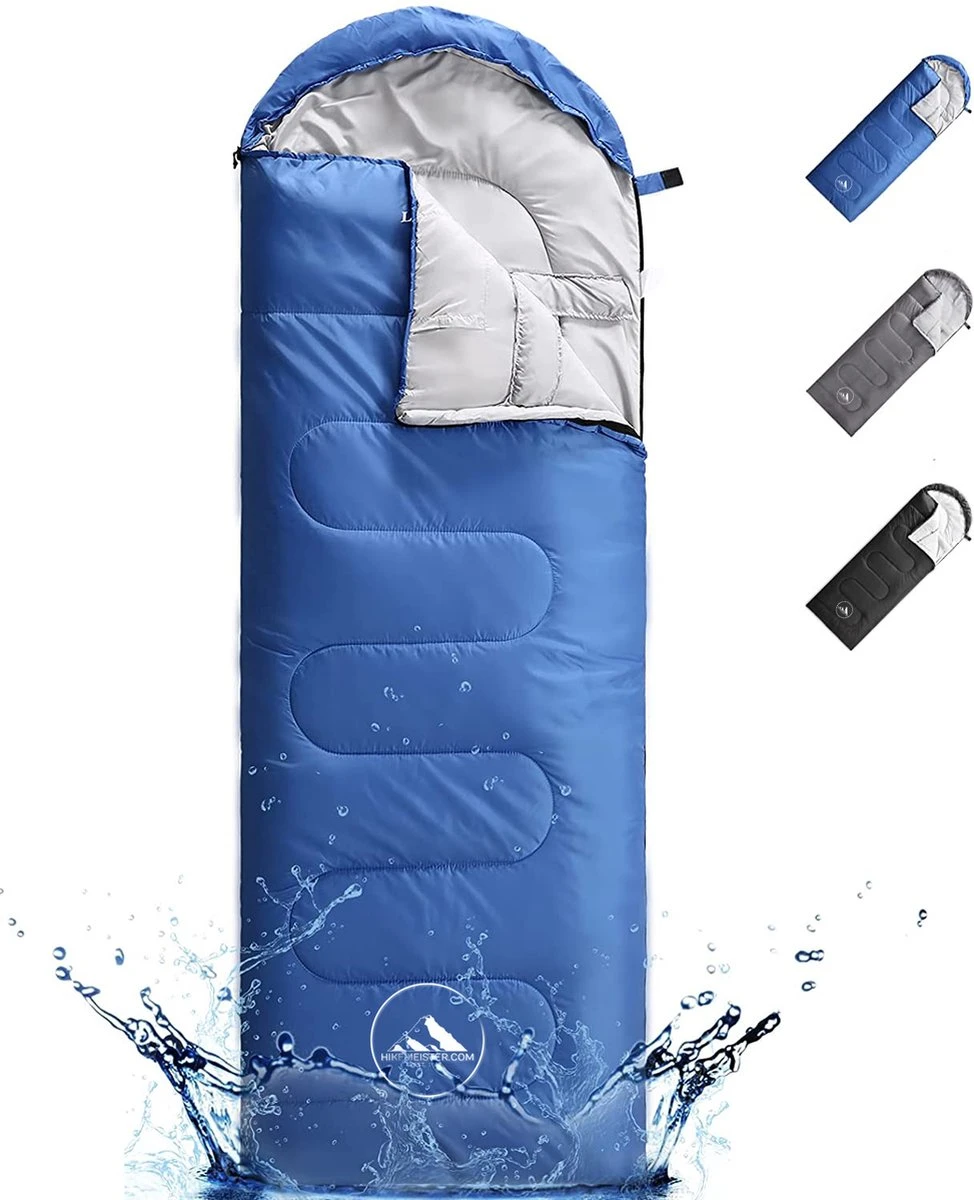 HikeMeister ® mummy slaapzak kamperen Blauw ca. 220 x 75 cm met draagtas HikeMeister ® Mummy Slaapzak Kamperen Blauw Ca. 220 X 75 Cm Met Draagtas -Bo-Camp Verkoop 974x1200 1