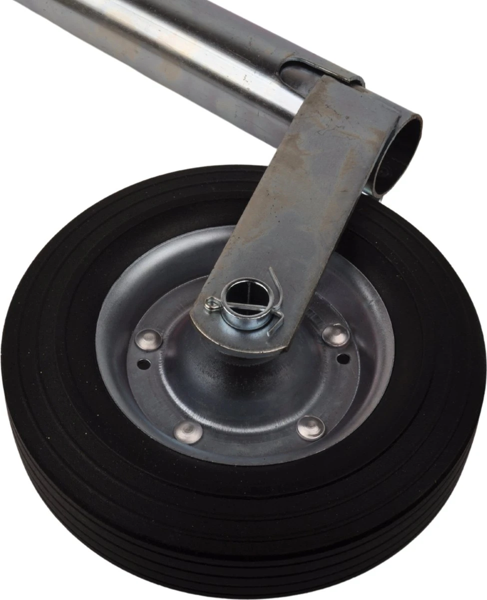 Neuswiel voor aanhangwagen of caravan - rond 48 mm - stalen velg Neuswiel Voor Aanhangwagen Of Caravan - Rond 48 Mm - Stalen Velg -Bo-Camp Verkoop