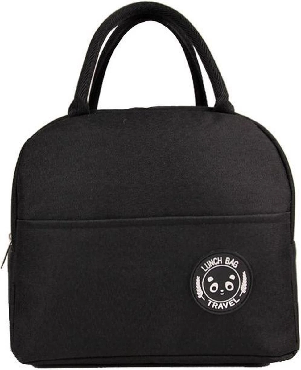 Koeltas - Lunchtas - Volwassenen en kinderen - Compact & Handig: Zomer - Picknick -School - Lunch - Werk - Klassiek Zwart Koeltas - Lunchtas - Volwassenen En Kinderen - Compact & Handig: Zomer - Picknick -School - Lunch - Werk - Klassiek Zwart -Bo-Camp Verkoop 976x1200 5