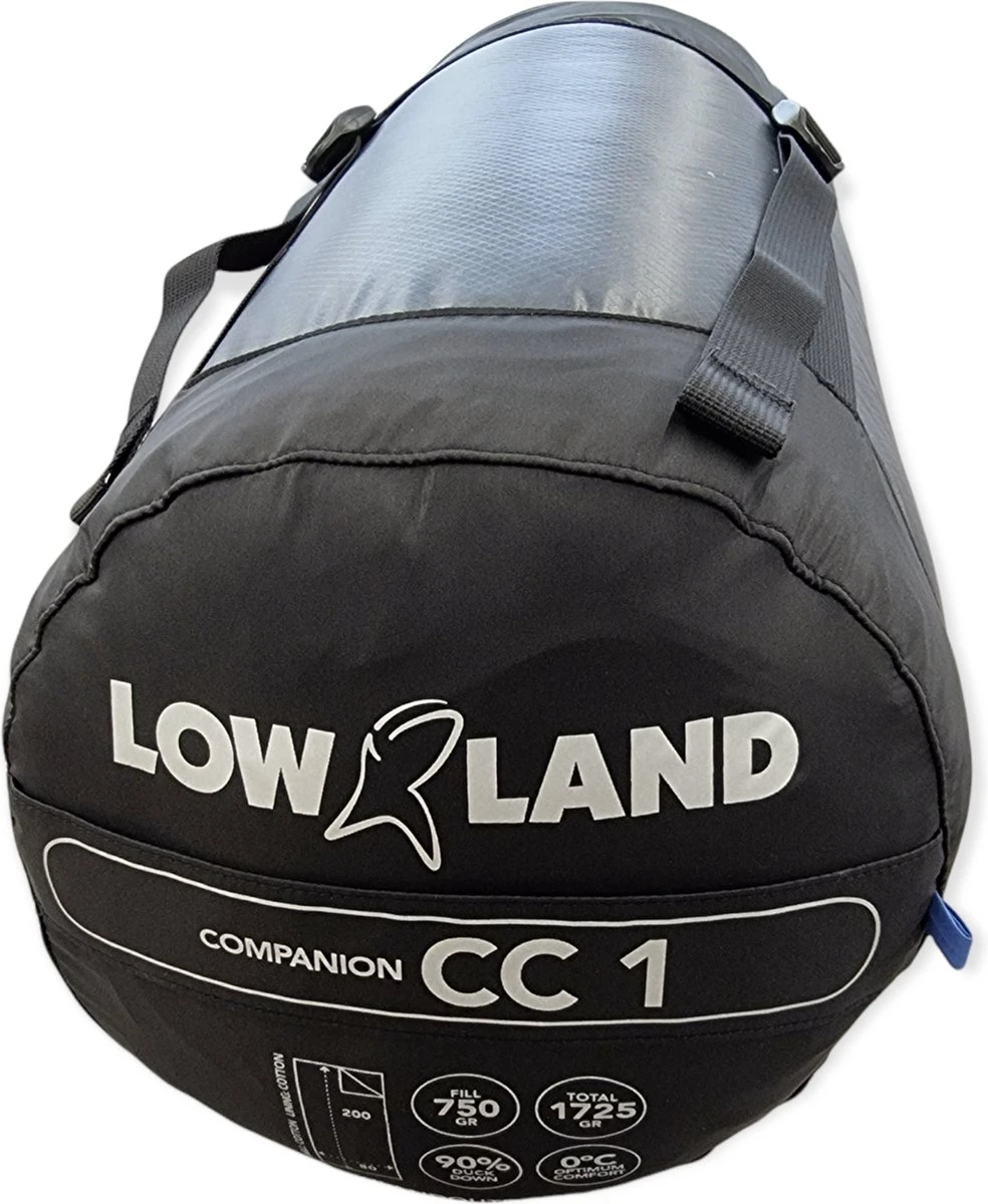 LOWLAND OUTDOOR® Donzen slaapzak - CC 1 - 200 x 80 cm - 1725 gr - 0°C - Katoen LOWLAND OUTDOOR® Donzen Slaapzak - CC 1 - 200 X 80 Cm - 1725 Gr - 0°C - Katoen -Bo-Camp Verkoop 984x1200 1